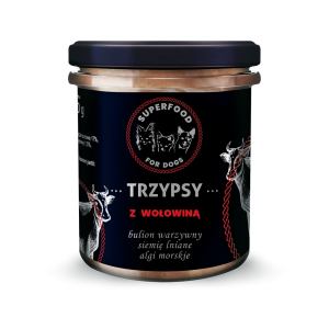 TRZYPSY SUPERFOOD Wieprzowina z wołowiną 300g