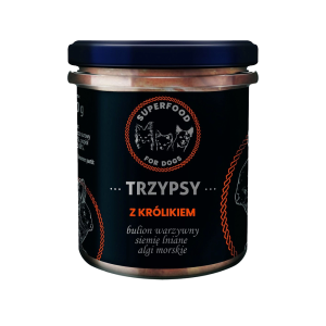 TRZYPSY SUPERFOOD Wieprzowina z królikiem 300g 