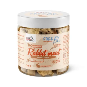 Syta Micha FREEZY Pure 100% liofilizowane mięso królika 70g