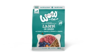 WOW CAT Senior - karma z jagnięciną dla starszych kotów 325g