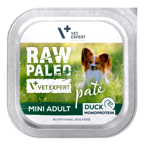 raw-paleo-duck-pate-mini-adult-mokra-karma-dla-psow-doroslych-kaczka-150-g.JPG