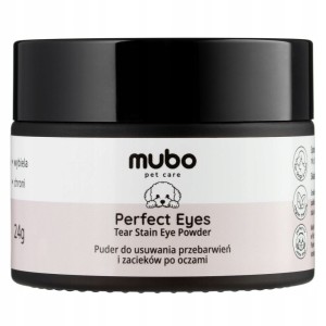 MUBO puder do usuwania plam zacieków pod oczami psa i kota 24g