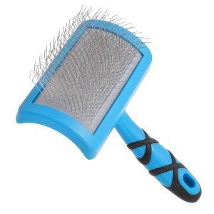 Groom Professional Soft Curved Slicker Brush Średnia
