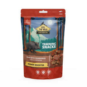 Feel The Wild Training Snacks Dzik z żurawiną 200g