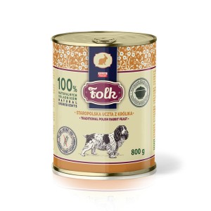 Folk Adult All Meat Królik 800g