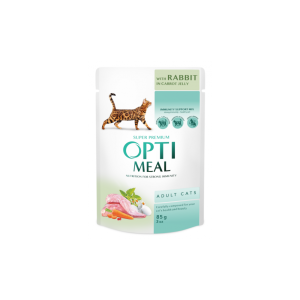 Optimeal królik w galaretce marchewkowej 85g