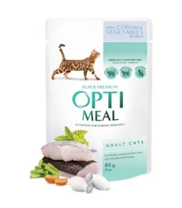 Optimeal dorsz i warzywa w galarecie 85g