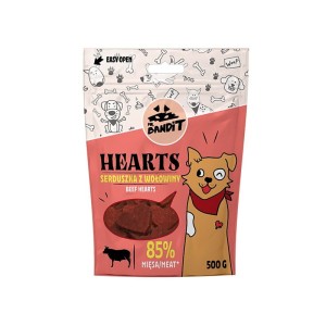 Mr.Bandit Hearts Serduszka z Wołowiny 500g