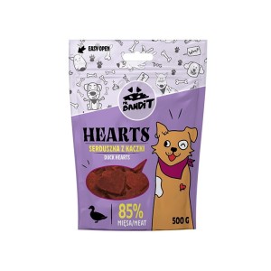 Mr.Bandit Hearts Serduszka z Kaczki 500g