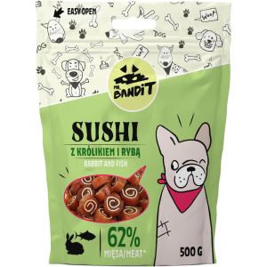 MR.BANDIT Sushi Królik i ryba 500g
