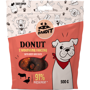 MR.BANDIT Donut Z Wołowiną i kaczką 500g
