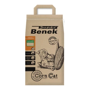 Benek Corn Cat Świeża Trawa 14 l
