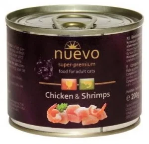 Nuevo Cat Chicken&Shrimps 200g