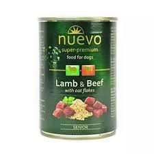 Nuevo Dogs Lamb&Beef Senior 400g