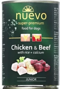 Nuevo Dogs Chicken&Beef Junior 400g